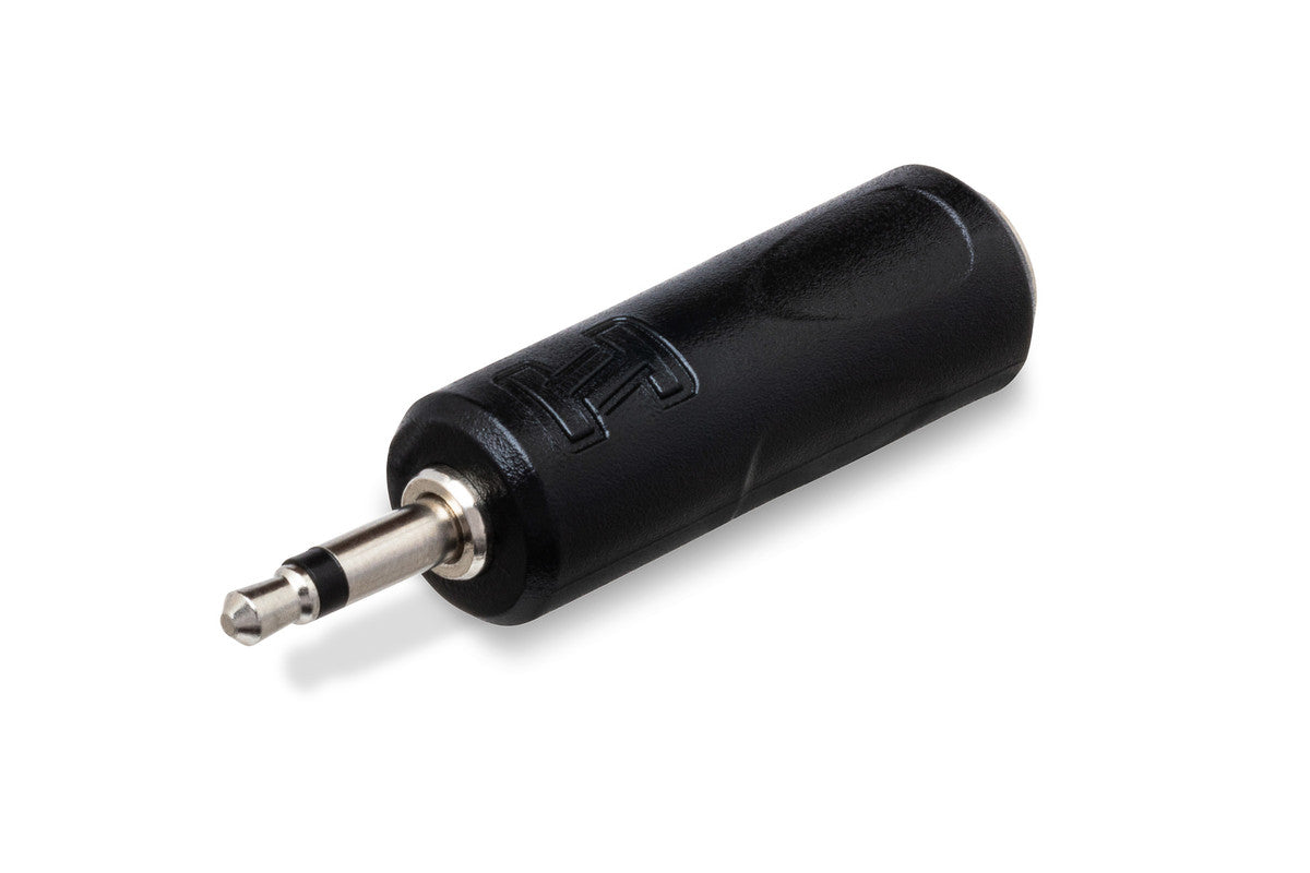HOSA GMP-113 Adaptor, 1/4 In TS To 3.5 Mm TS - Metronome Music Inc.