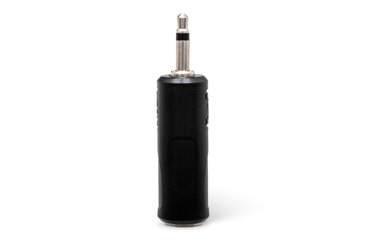 HOSA GMP-113 Adaptor, 1/4 In TS To 3.5 Mm TS - Metronome Music Inc.