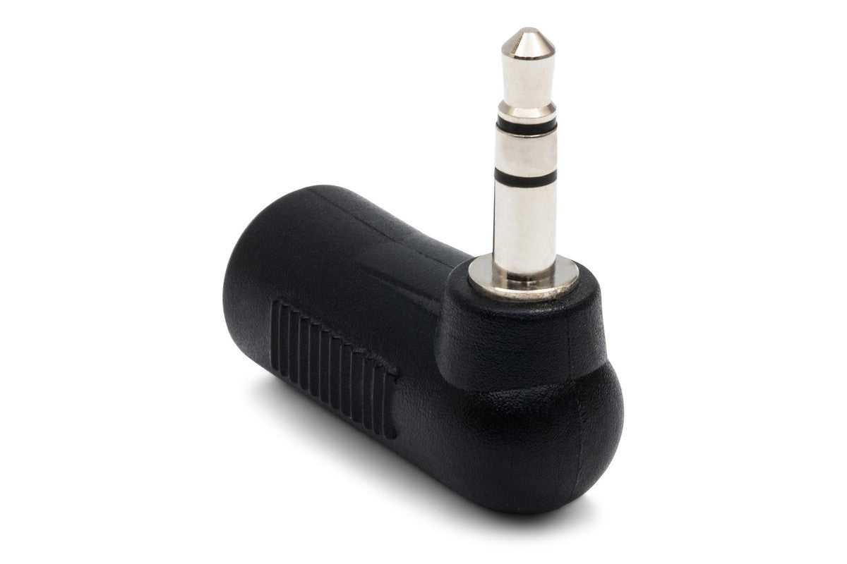 HOSA GMP-272 Right-Angle Adaptor, 3.5 Mm TRS To Same - Metronome Music Inc.