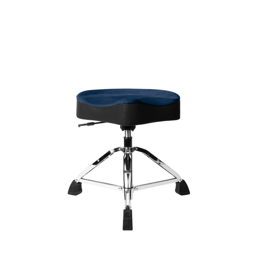 Gator Air Glide Saddle Drum Throne Blue - Metronome Music Inc.