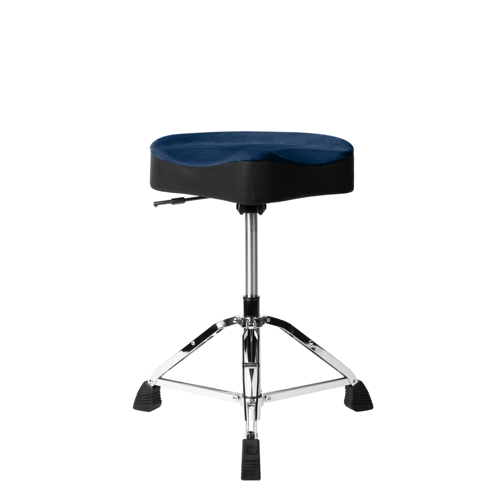 Gator Air Glide Saddle Drum Throne Blue - Metronome Music Inc.