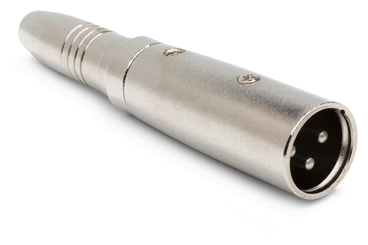 HOSA GXJ-235 Adaptor, 1/4 In TRS To XLR3M - Metronome Music Inc.