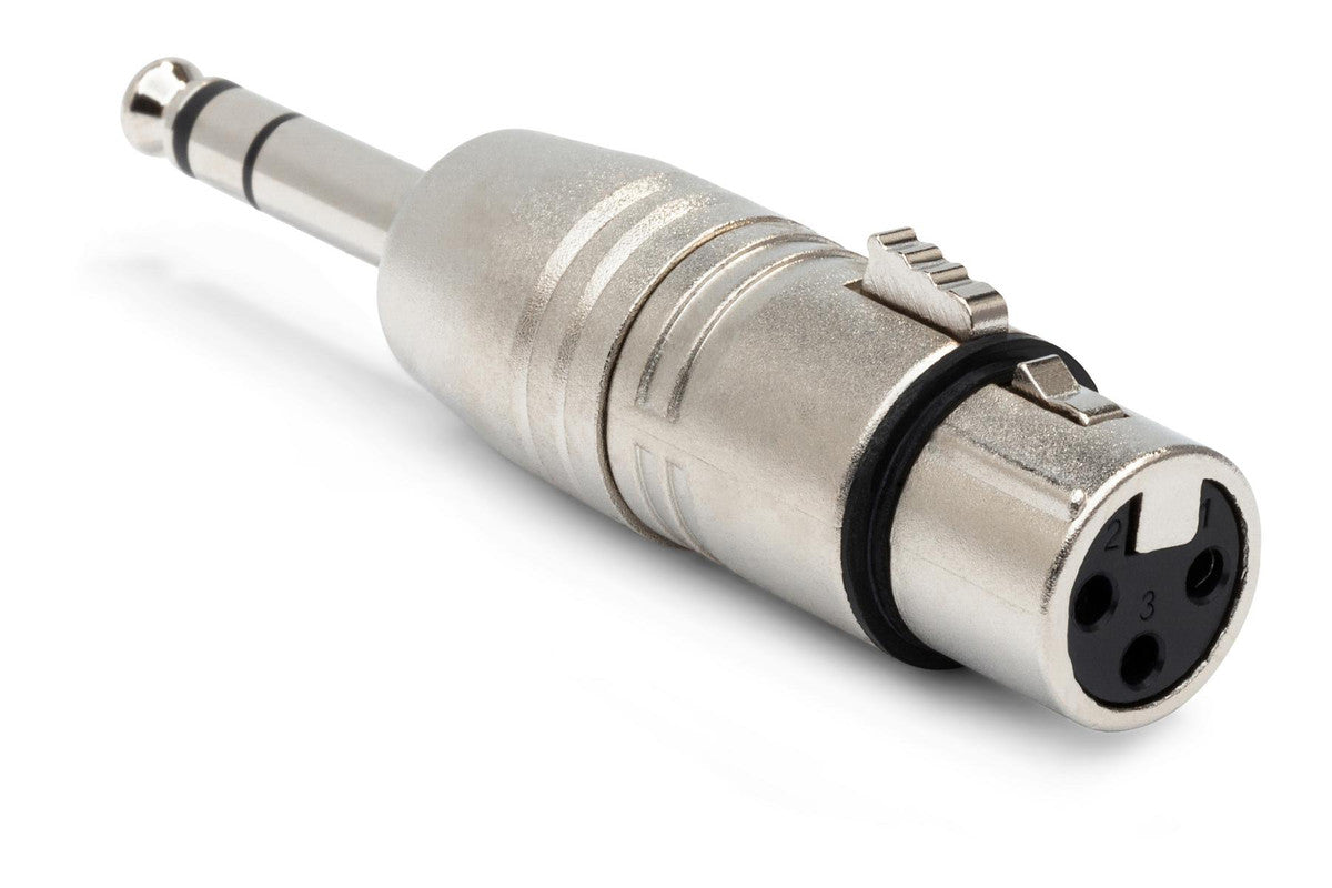 HOSA GXP-143 Adaptor, XLR3F To 1/4 In TRS - Metronome Music Inc.