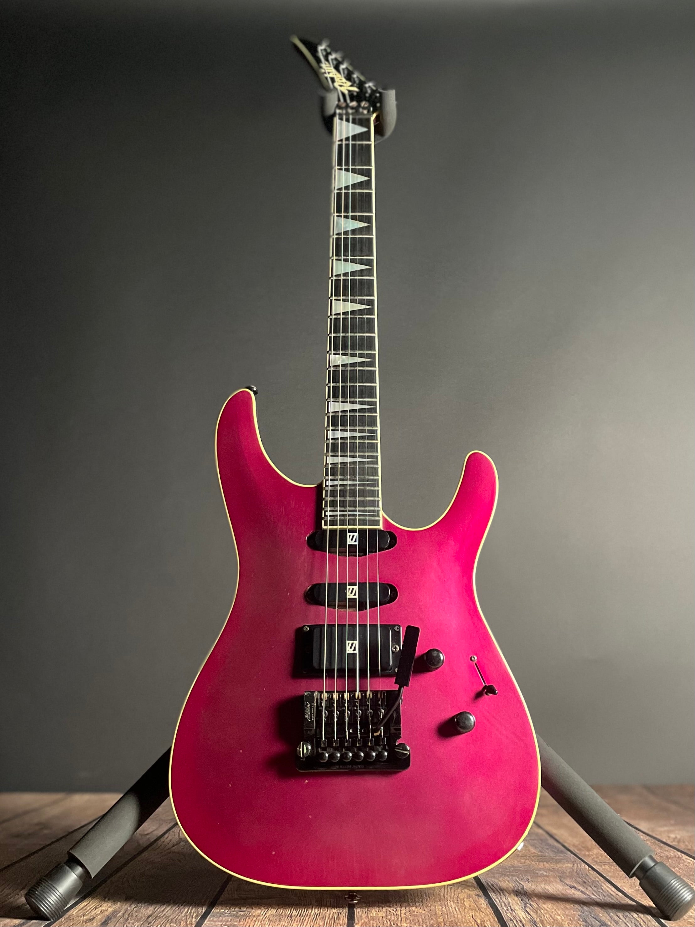 Robin Medley Custom w/OHSC- Sparkle Magenta (1986-87) - Metronome Music Inc.
