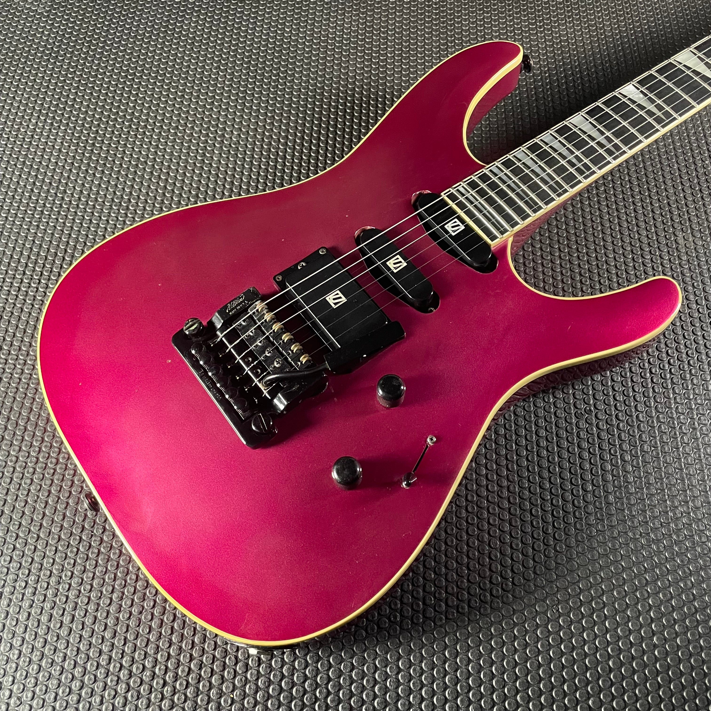 Robin Medley Custom w/OHSC- Sparkle Magenta (1986-87) - Metronome Music Inc.