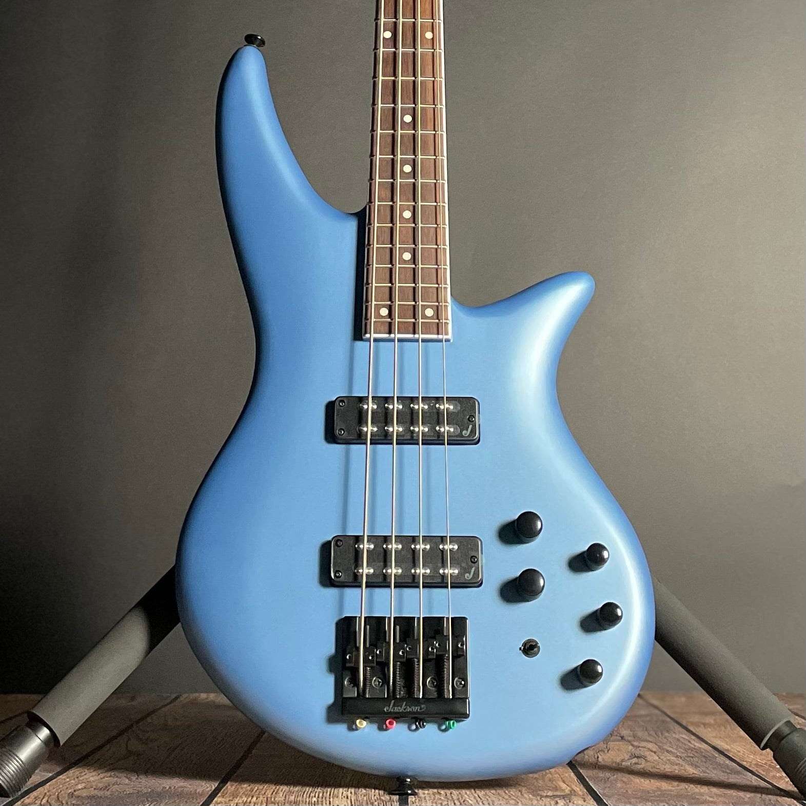 Jackson X Series Spectra Bass SBX IV- Matte Blue Frost (8lbs 6oz) - Metronome Music Inc.