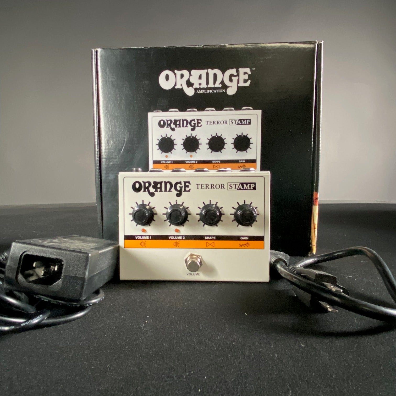Orange Terror Stamp Amp Pedal (USED) - Metronome Music Inc.