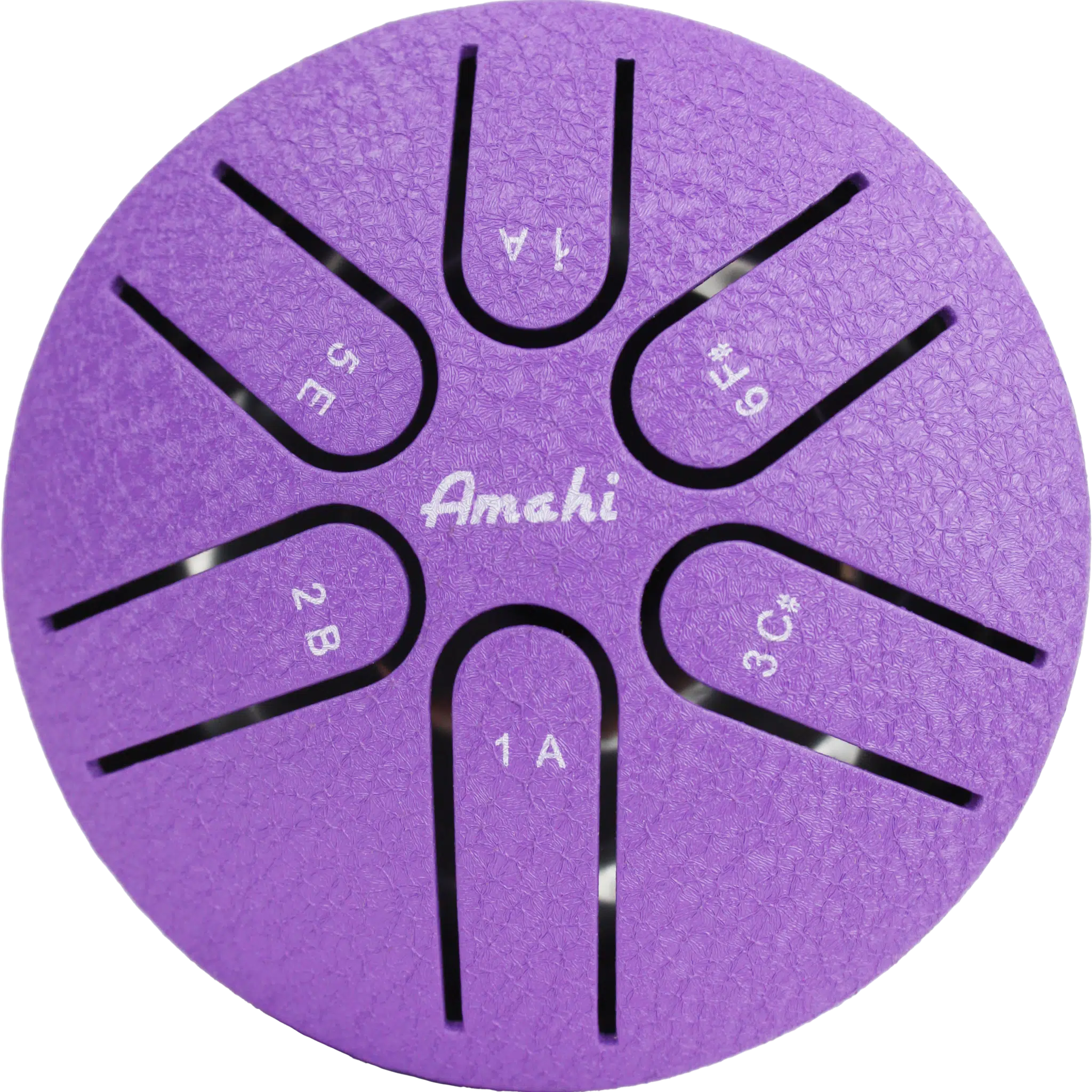 Amahi 3″ Steel Tongue Drum- Purple