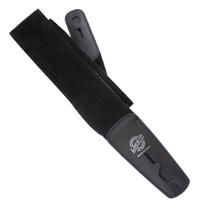BLACK - LOCK-IT STRAPS SUEDE SERIES