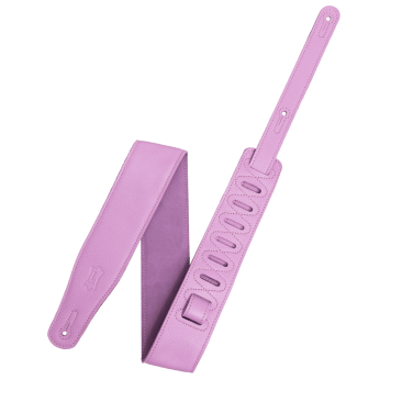 Levy's M26GFP-PNK 2.5" Leather Strap Pink