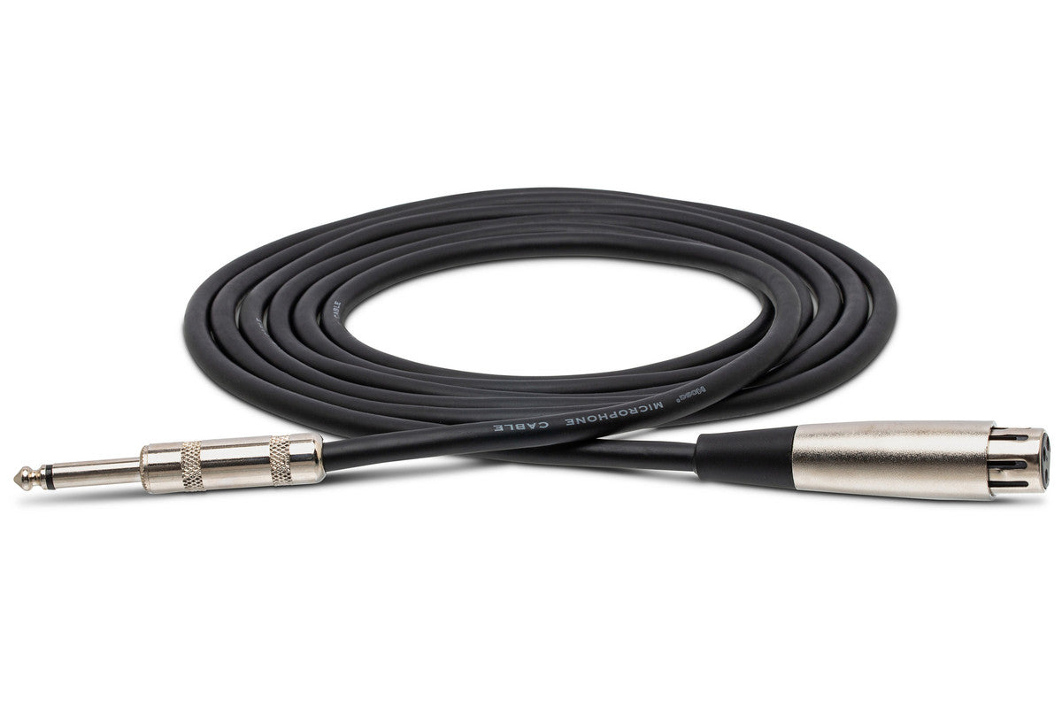 HOSA MCH-125 25' Microphone Cable XLR3F to TS - Metronome Music Inc.
