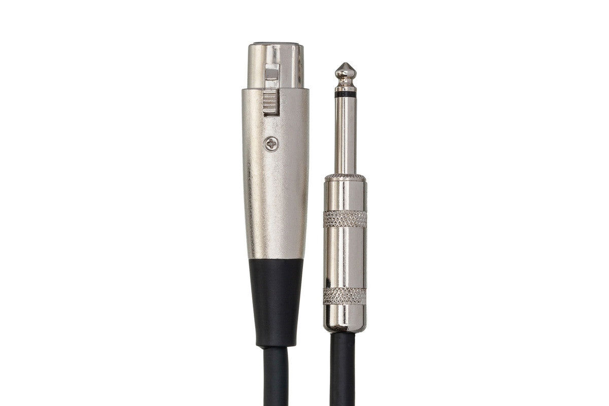 HOSA MCH-125 25' Microphone Cable XLR3F to TS - Metronome Music Inc.