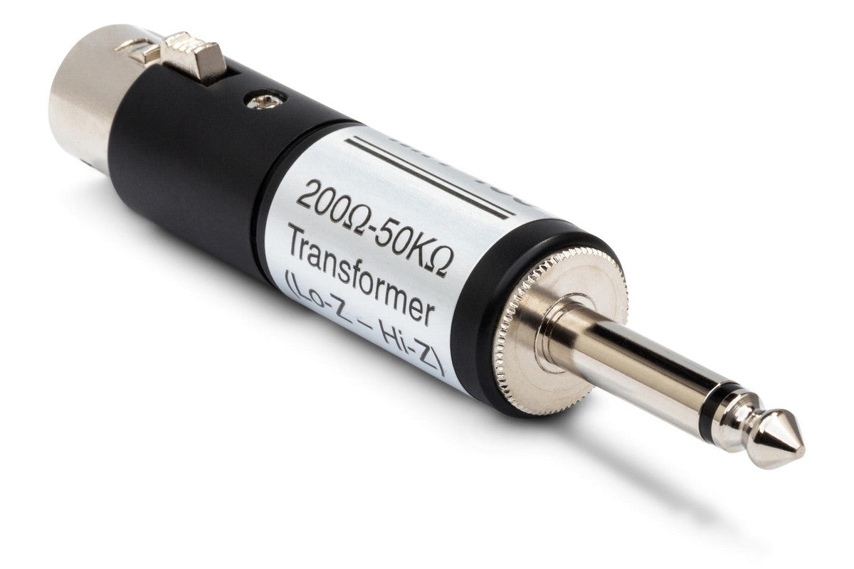 HOSA MIT-435 Impedance Transformer, XLR3F To 1/4 In TS - Metronome Music Inc.