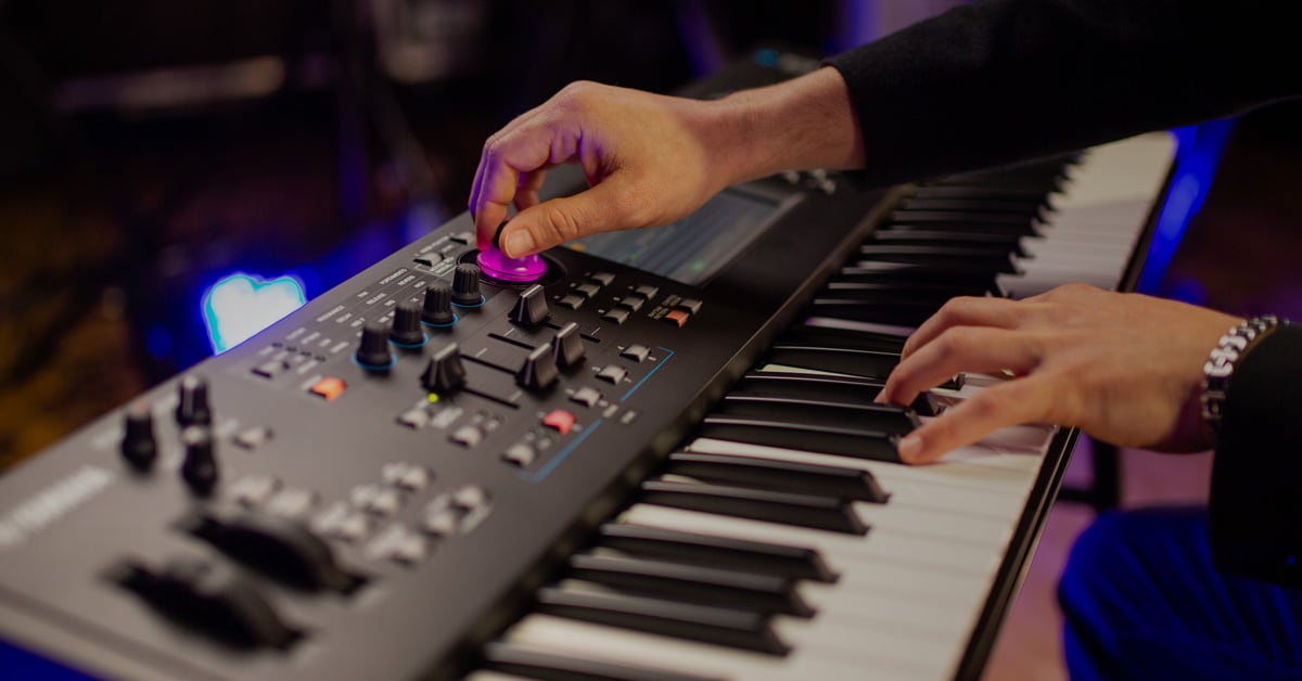 Yamaha MODX6+ 61-Key Synthesizer - Metronome Music Inc.