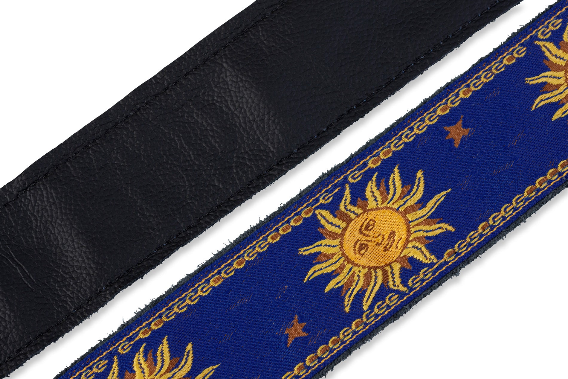 Levy's MPJG-SUN-BLU guitar strap - Metronome Music Inc.