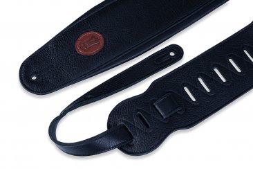 Levy's MSS2-4-BLK 4.5" Garment Leather Bass Strap - Metronome Music Inc.