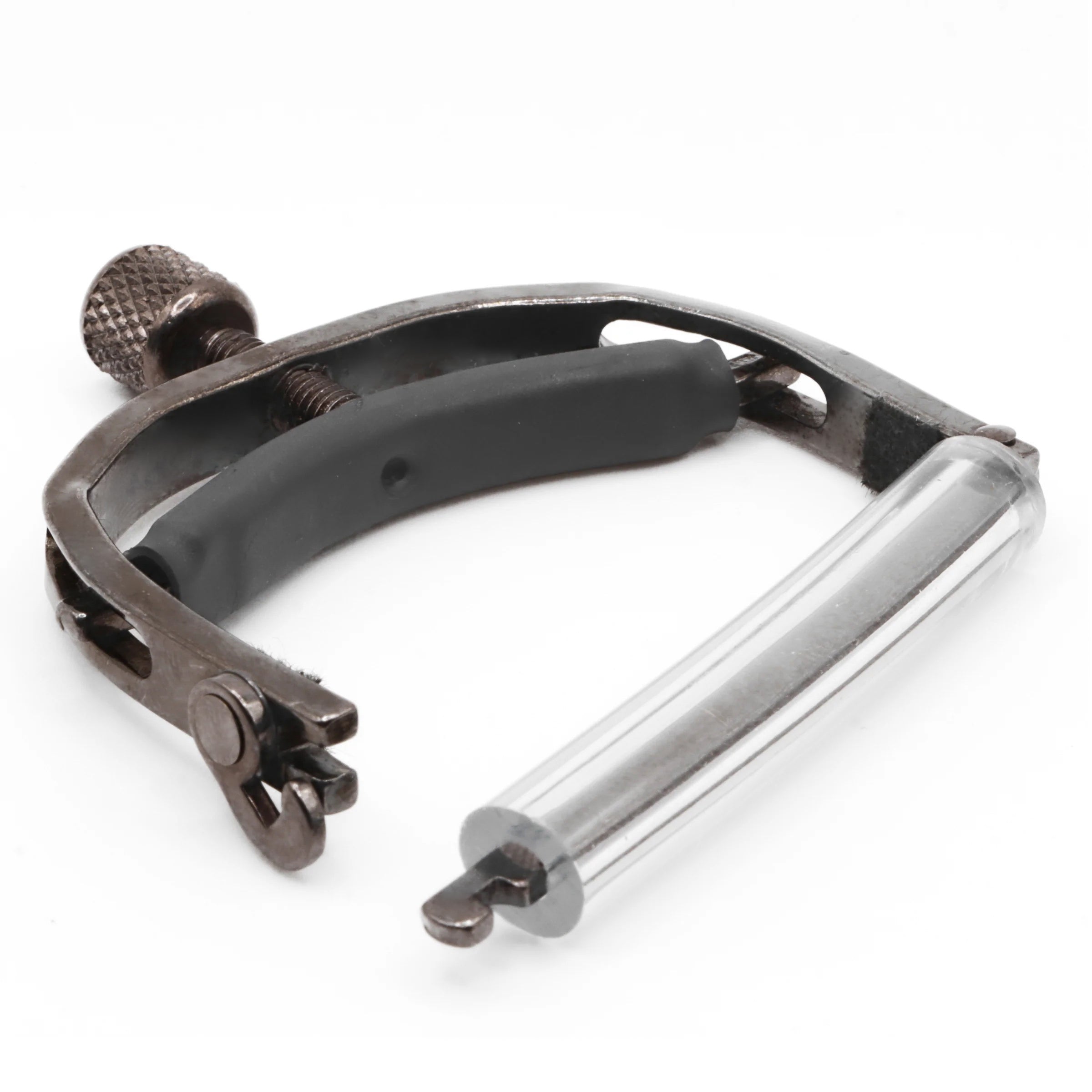 Paige Original 6-String Electric Guitar Capo - Smokey Black Nickel - Metronome Music Inc.