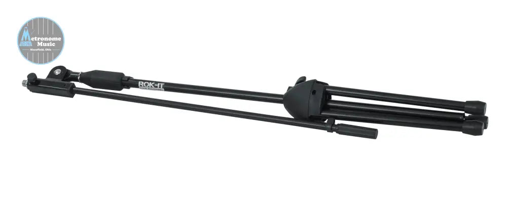 Rok-It Tripod Mic Stand w/ Fixed Boom - Metronome Music Inc.