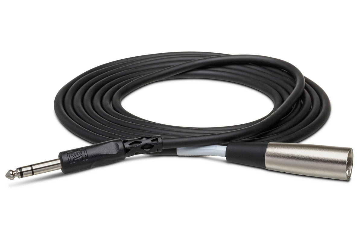 HOSA STX-110M 10' Balanced Interconnect, 1/4 In TRS To XLR3M - Metronome Music Inc.