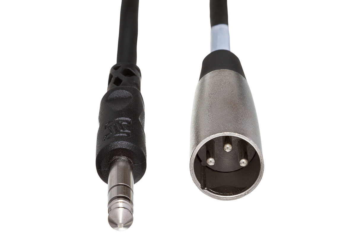 HOSA STX-110M 10' Balanced Interconnect, 1/4 In TRS To XLR3M - Metronome Music Inc.