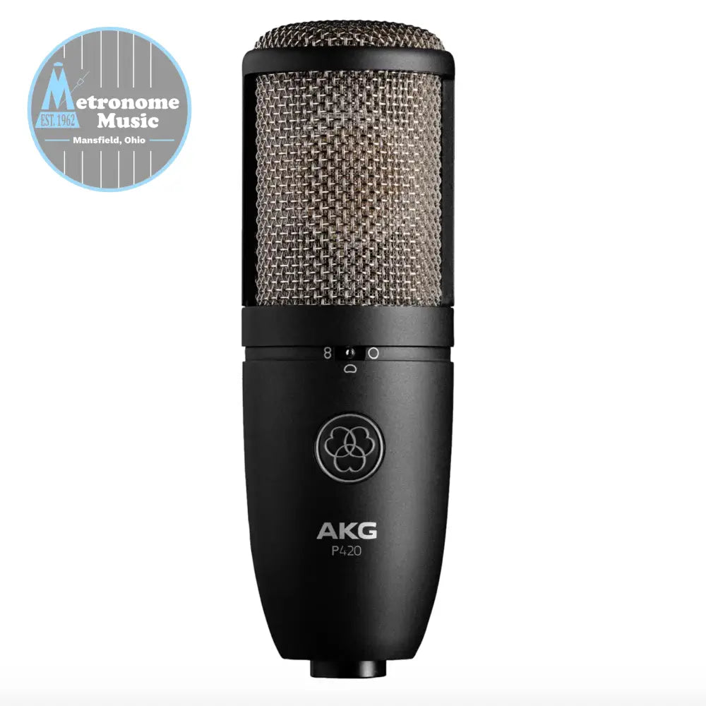 AKG P420- High-performance dual-capsule true condenser microphone - Metronome Music Inc.
