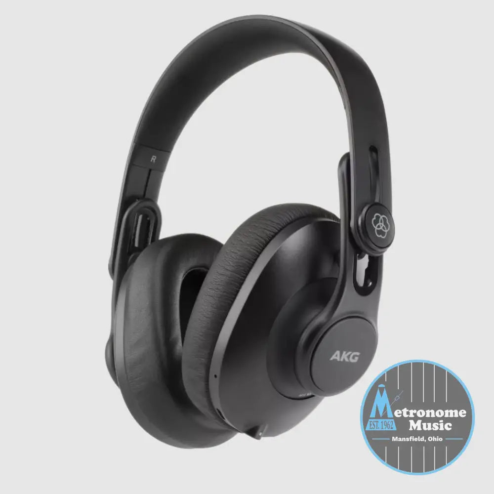 AKG K361-BT Over-Ear, Closed-Back, Foldable Studio Headphones with Bluetooth - Metronome Music Inc.