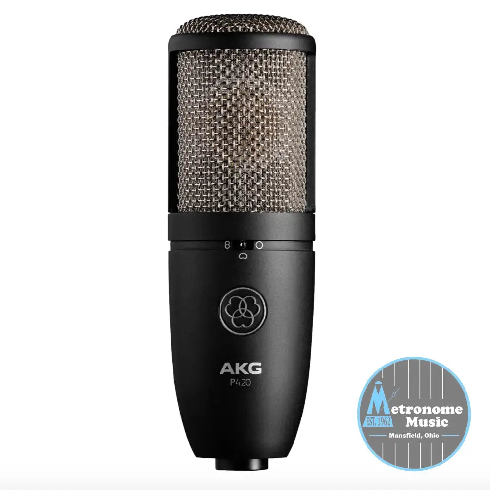 AKG P420- High-performance dual-capsule true condenser microphone - Metronome Music Inc.