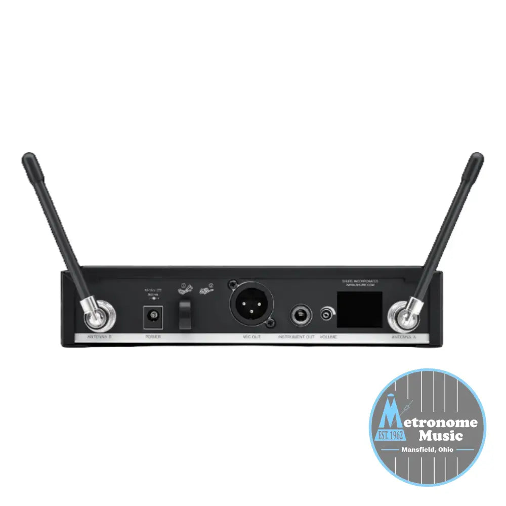 BLX24R/SM58 Wireless Rack-mount Vocal System with SM58 - Metronome Music Inc.