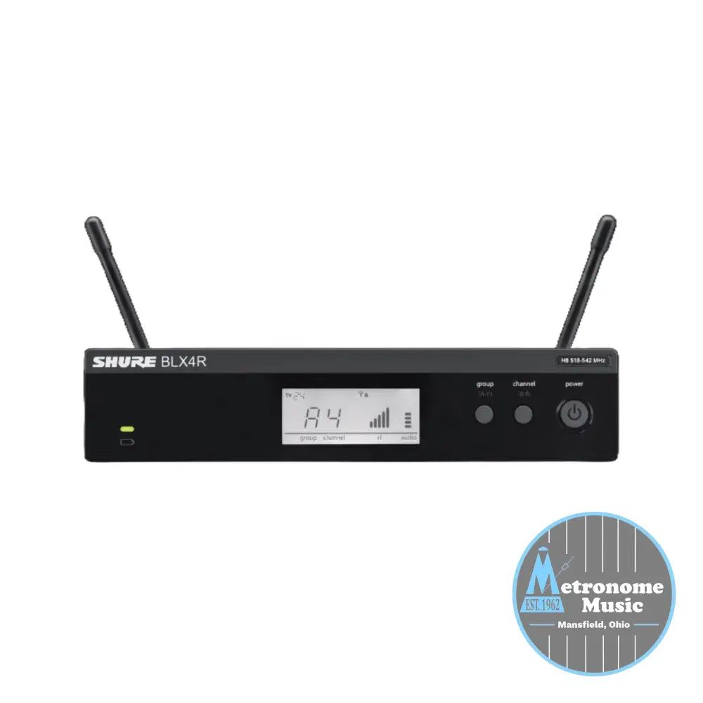 BLX24R/SM58 Wireless Rack-mount Vocal System with SM58 - Metronome Music Inc.