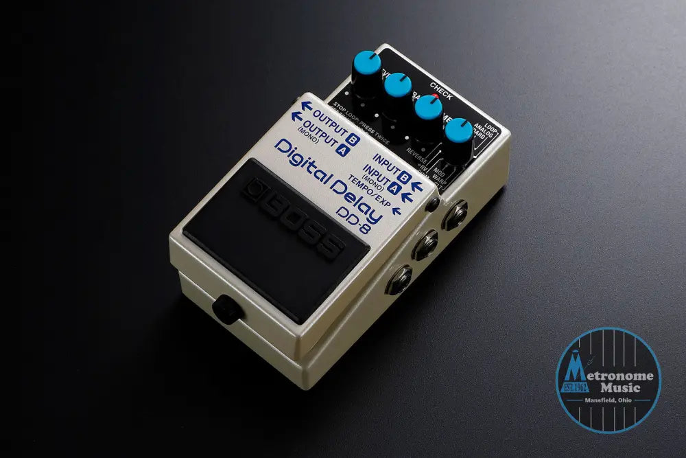 Boss DD-8 Digital Delay Pedal - Metronome Music Inc.