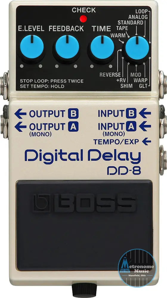 Boss DD-8 Digital Delay Pedal