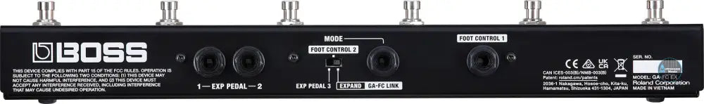 Boss GA-FC EX Foot Controller for BOSS Katana Amplifiers - Metronome Music Inc.
