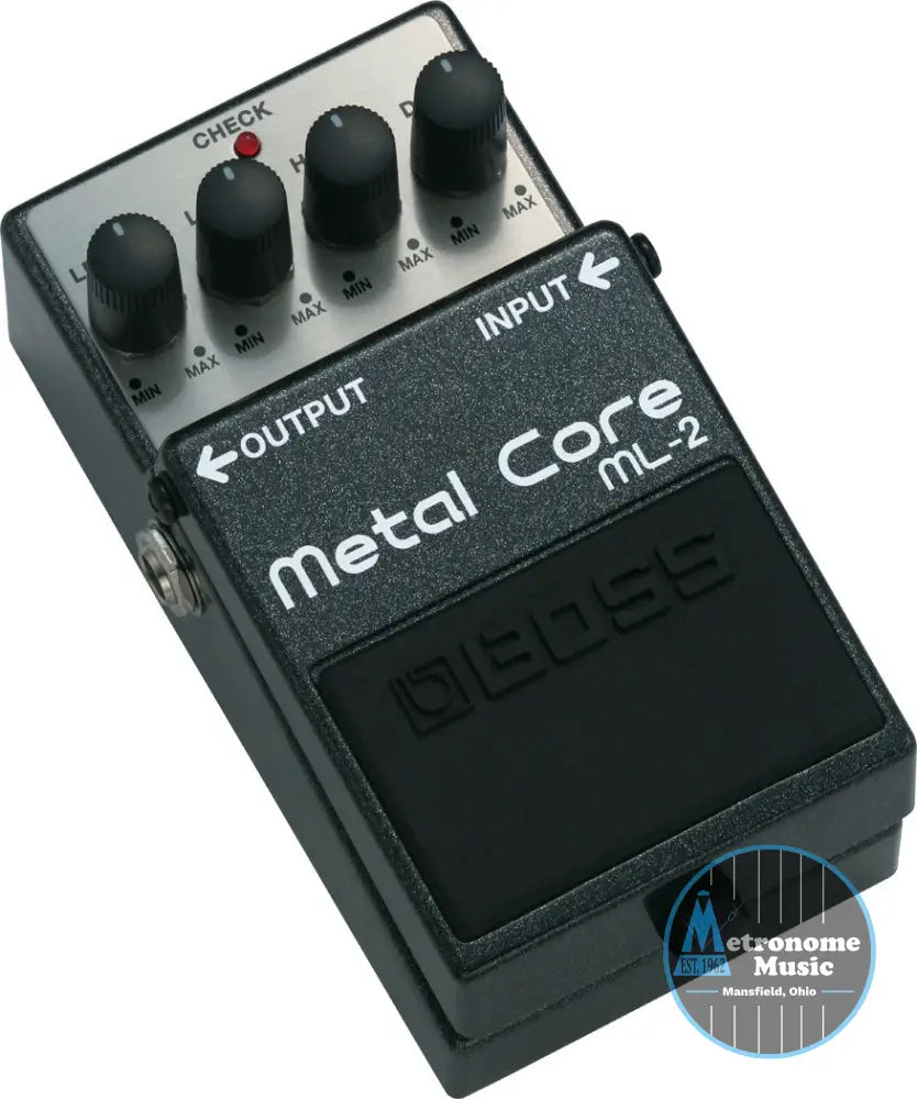 Boss ML-2 Metal Core Distortion Pedal - Metronome Music Inc.