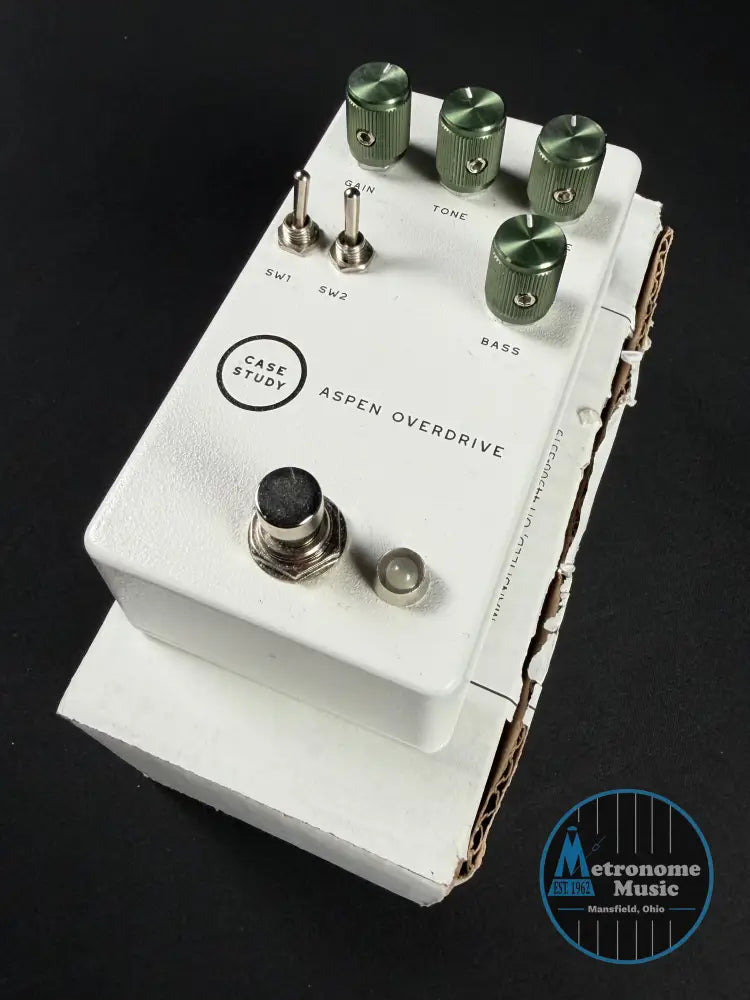Case Study Aspen Overdrive White (Used) - Guitar Effects