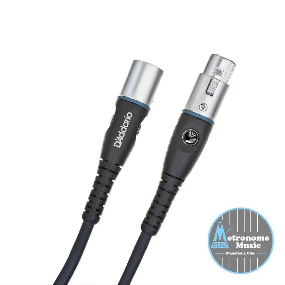 D'Addario Custom Series XLR  Microphone Cable, 25 feet - Metronome Music Inc.