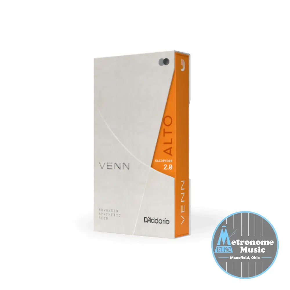 D'Addario Woodwinds VENN G2 Alto Saxophone Reed 3.0 - Metronome Music Inc.