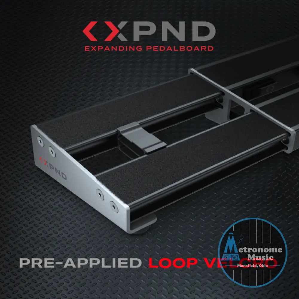 D'Addario XPND 2 Pedalboard - Metronome Music Inc.