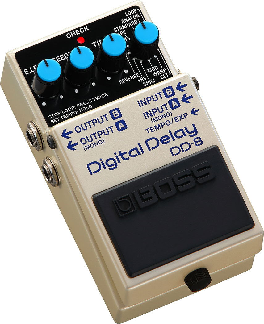Boss DD-8 Digital Delay Pedal - Metronome Music Inc.