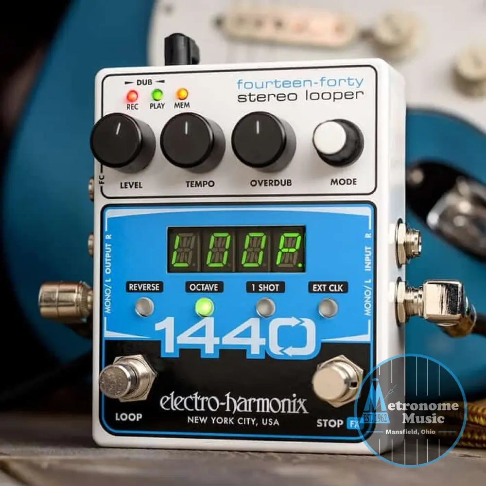 Electro-Harmonix 1440 Stereo Looper - Metronome Music Inc.