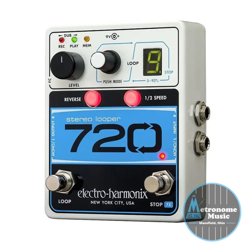 Electro-Harmonix 720 Stereo Looper - Metronome Music Inc.