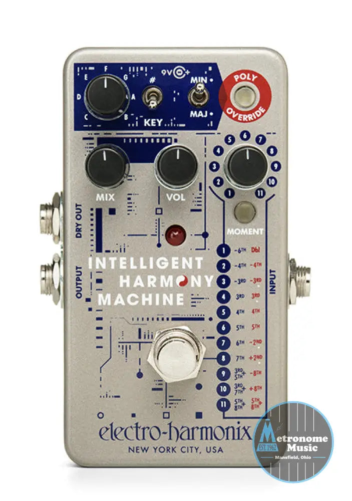 Electro-Harmonix Intelligent Harmony Machine Harmonizer / Pitch Shifter - Metronome Music Inc.