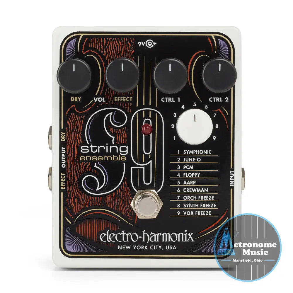 Electro-Harmonix String9 String Ensemble Pedal - Metronome Music Inc.