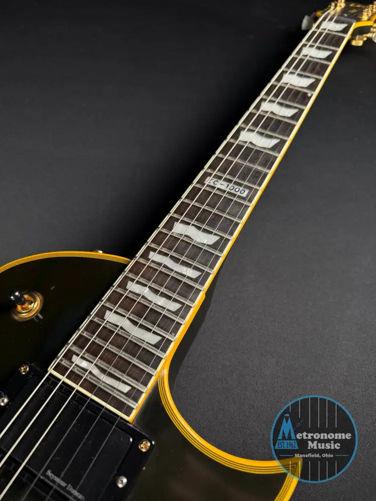 ESP LTD EC-1000 - Vintage Black (2013) - Metronome Music Inc.