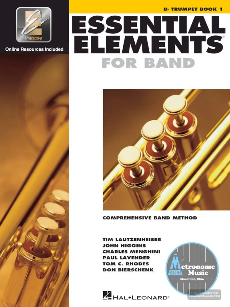Essential Elements for Band, Trumpet Book 1 - Metronome Music Inc.