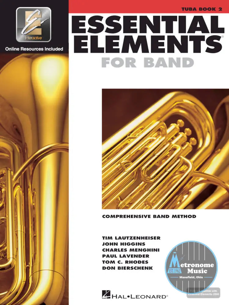 Essential Elements for Band, Tuba Book 2 - Metronome Music Inc.
