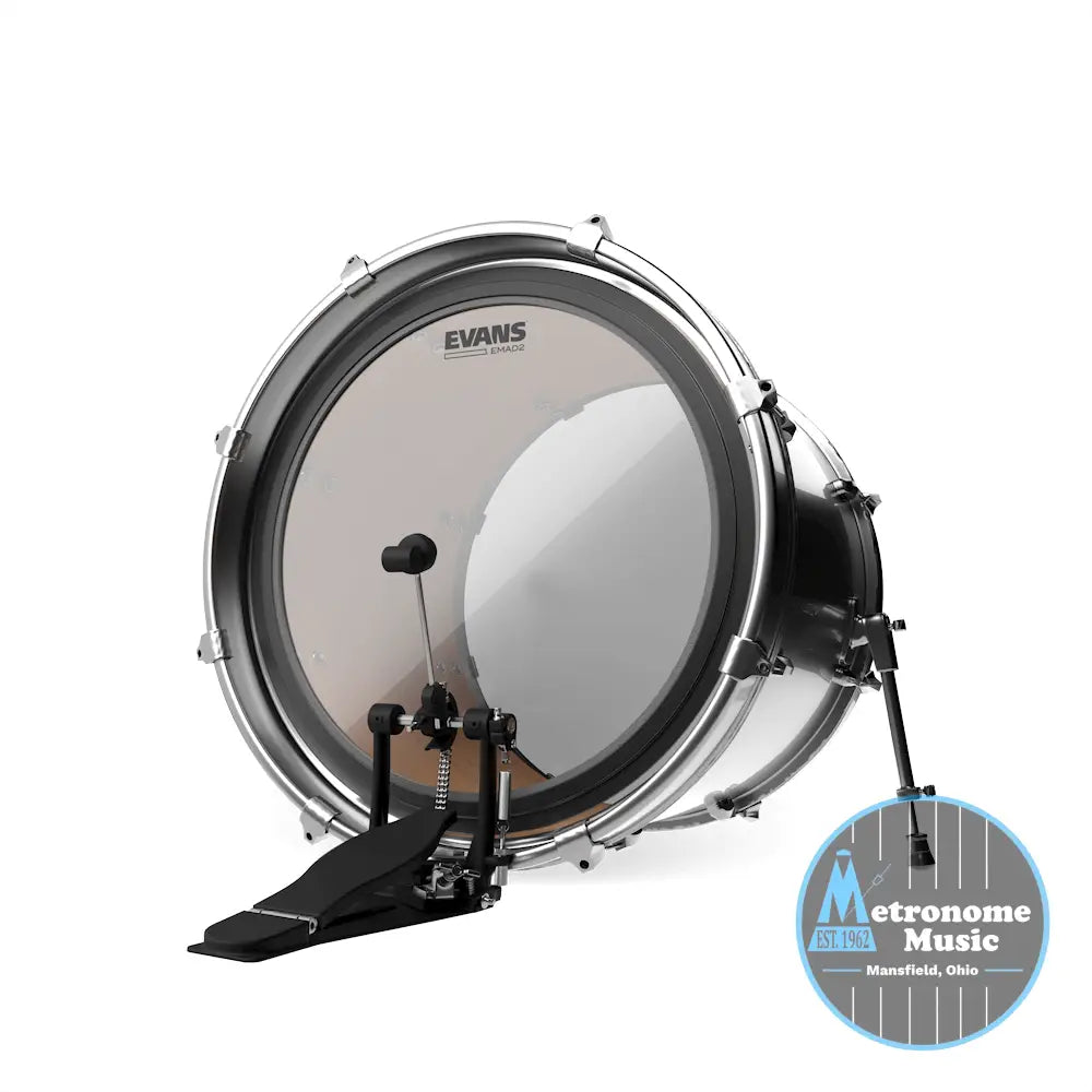 Evans EMAD2 Bass Drumhead, BD20EMAD2- 20" - Metronome Music Inc.