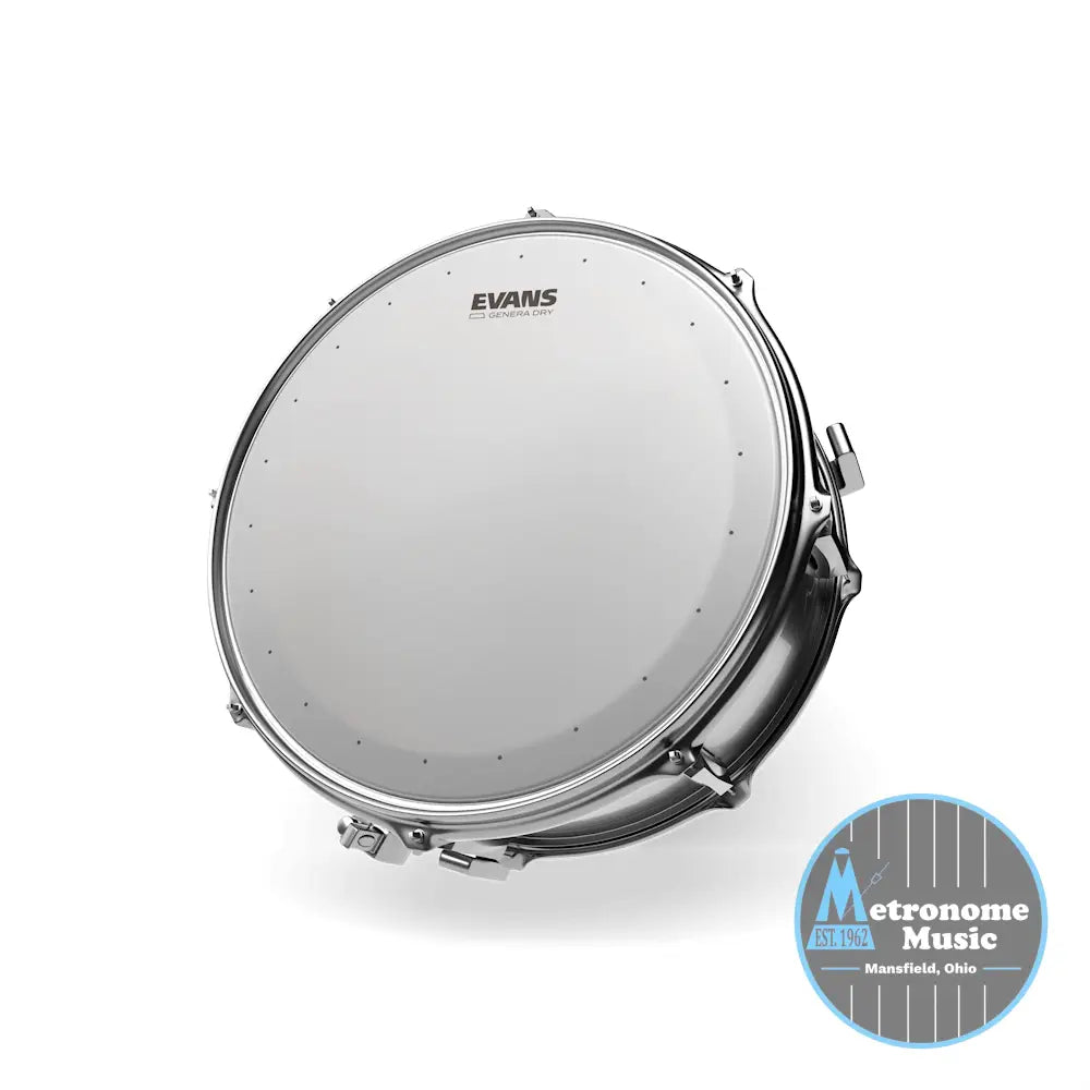 Evans Genera Dry 14" Coated Drumhead - Metronome Music Inc.