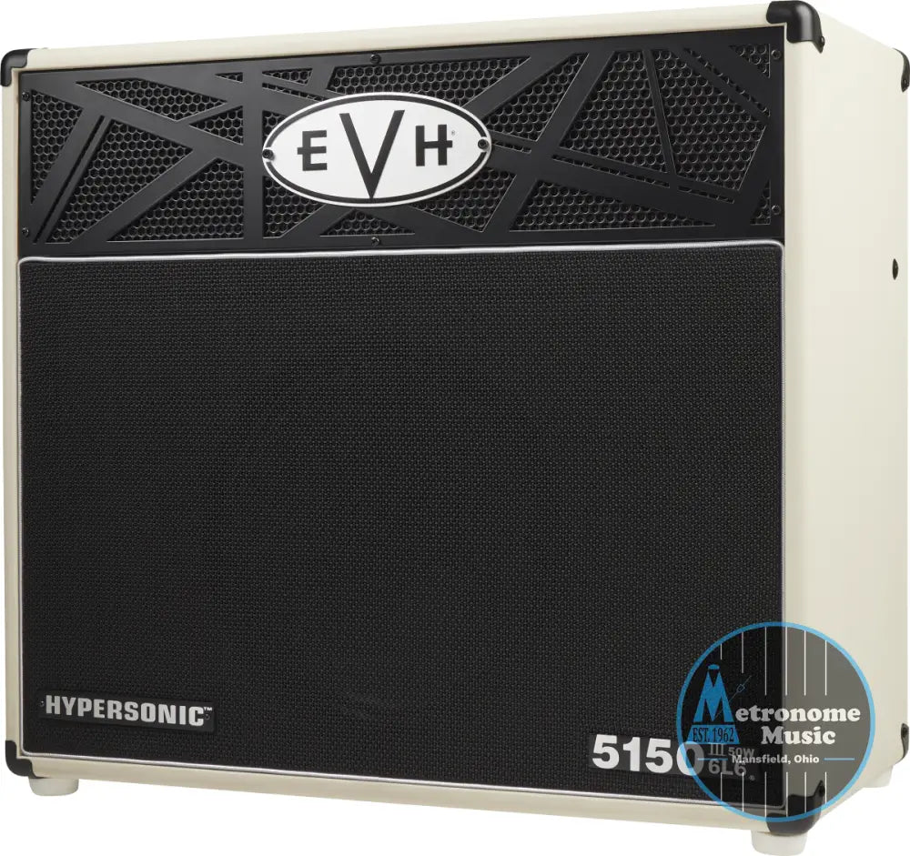 EVH  5150III® Hypersonic™ 6L6 1x12, Ivory - Metronome Music Inc.
