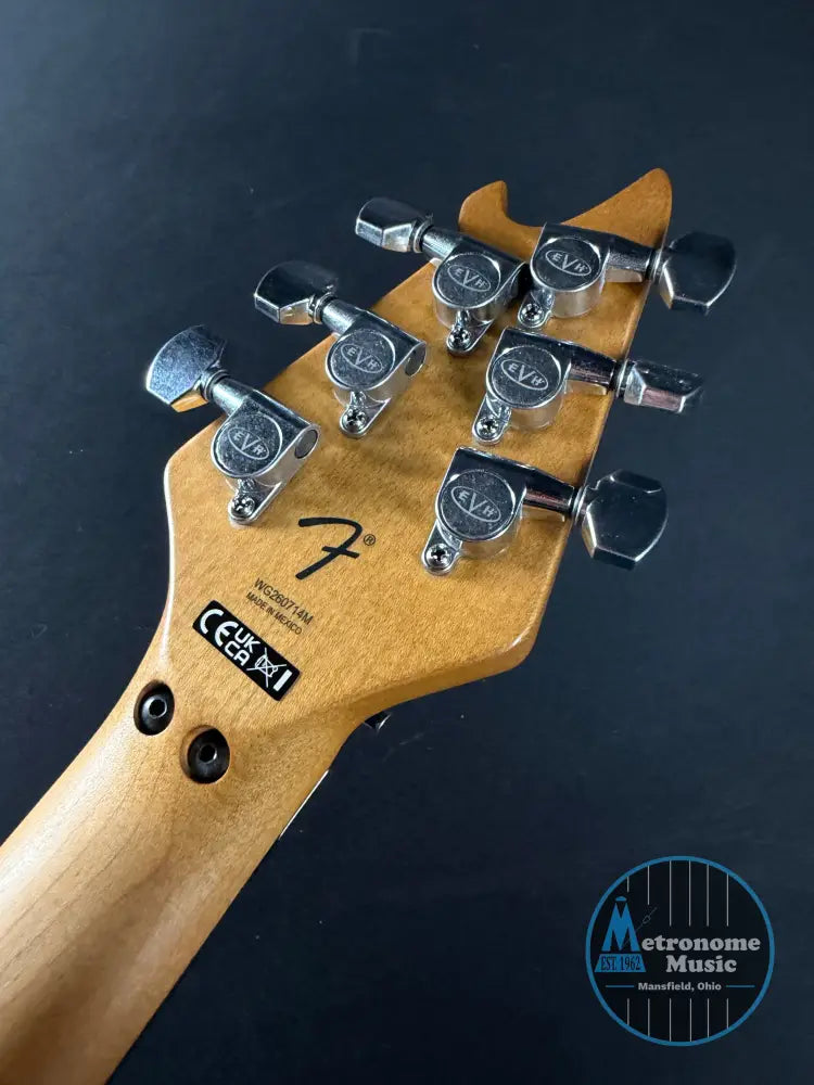 EVH Limited Edition Wolfgang Special Striped Series Ebony Fingerboard w/Gig Bag - Distressed Ivory - Electric Guitar
