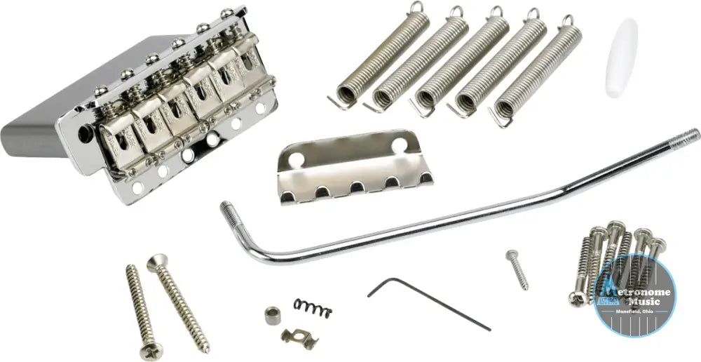 Fender 6-Saddle American Vintage Series Stratocaster® Tremolo Assembly (Chrome) - Metronome Music Inc.